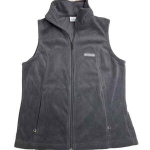 COLUMBIA Sherpa Vest Size Medium Black‎